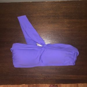 Lavender Aerie Bandeau Swimsuit Top